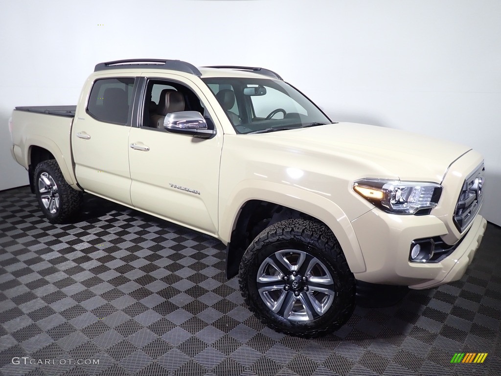 2016 Tacoma Limited Double Cab 4x4 - Quicksand / Limited Hickory photo #1