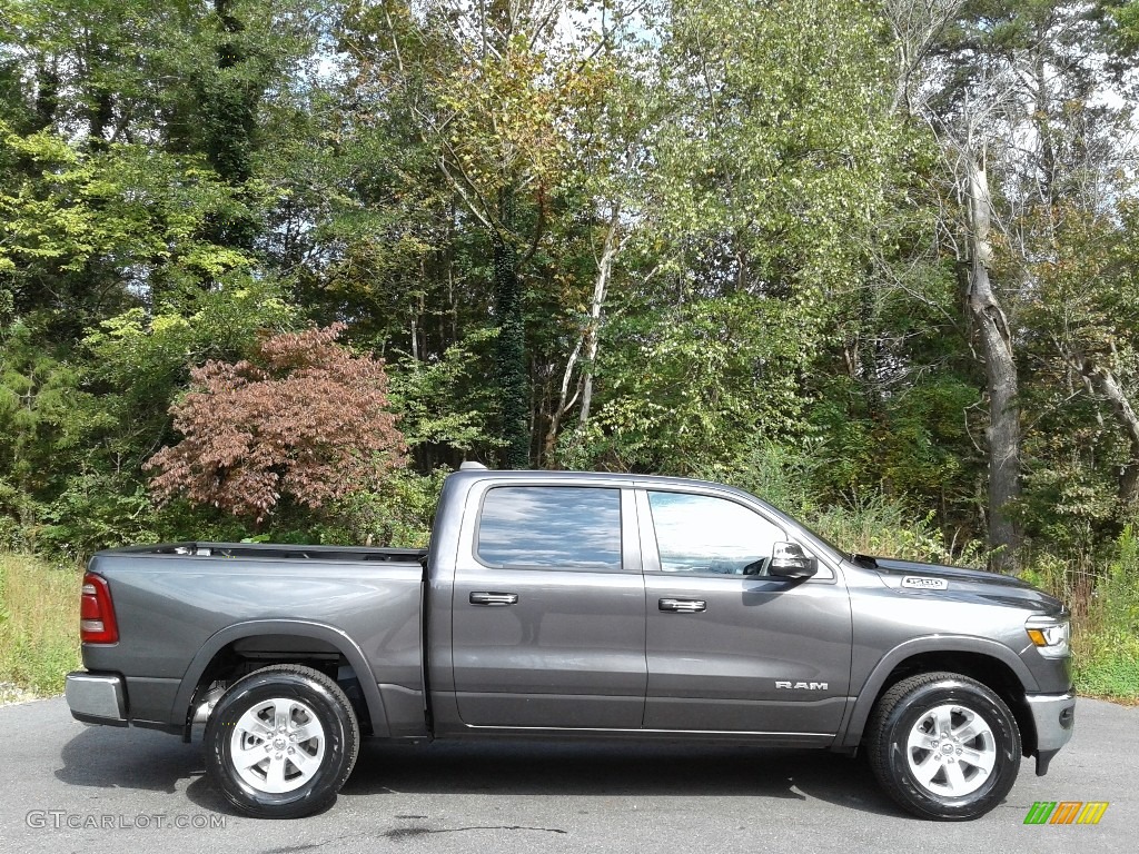 Granite Crystal Metallic 2021 Ram 1500 Laramie Crew Cab 4x4 Exterior Photo #139975726