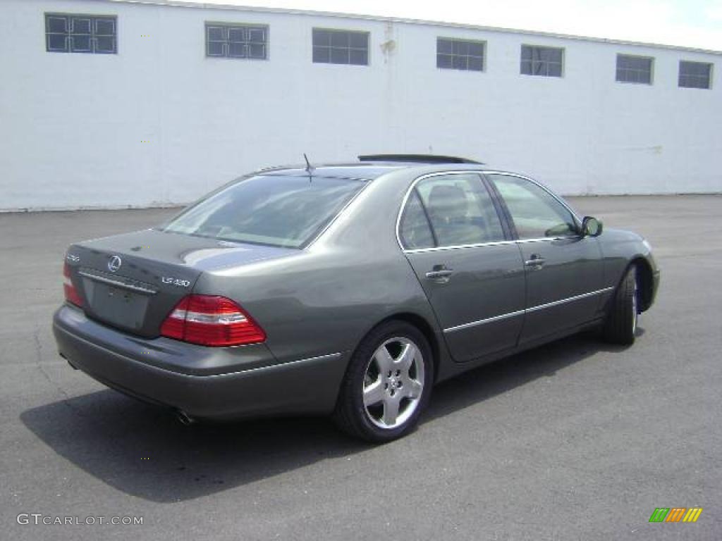 2006 LS 430 - Cypress Green Pearl / Cashmere photo #7