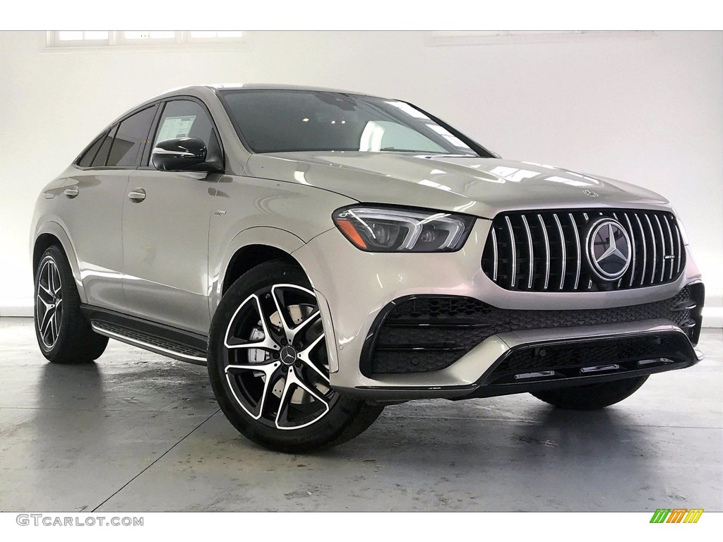 Mojave Silver Metallic 2021 Mercedes-Benz GLE 53 AMG 4Matic Coupe Exterior Photo #139975996