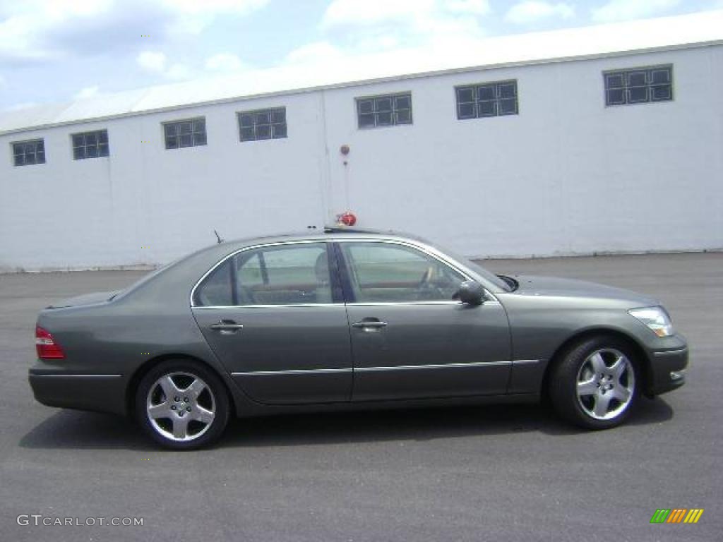 2006 LS 430 - Cypress Green Pearl / Cashmere photo #8