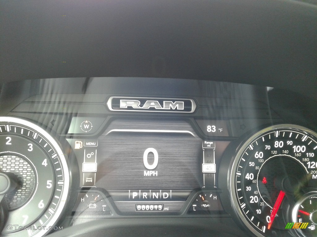 2021 Ram 1500 Laramie Crew Cab 4x4 Gauges Photo #139976179