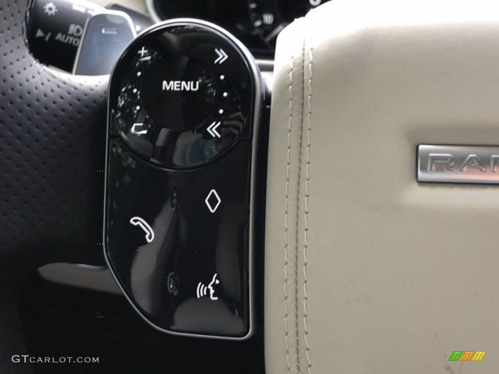 2021 Land Rover Range Rover Sport HSE Silver Edition Ivory/Ebony Steering Wheel Photo #139976356