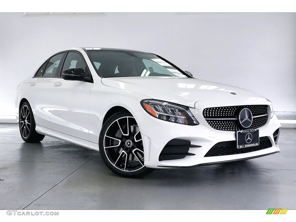 Polar White 2020 Mercedes-Benz C 300 Sedan Exterior Photo #139976662