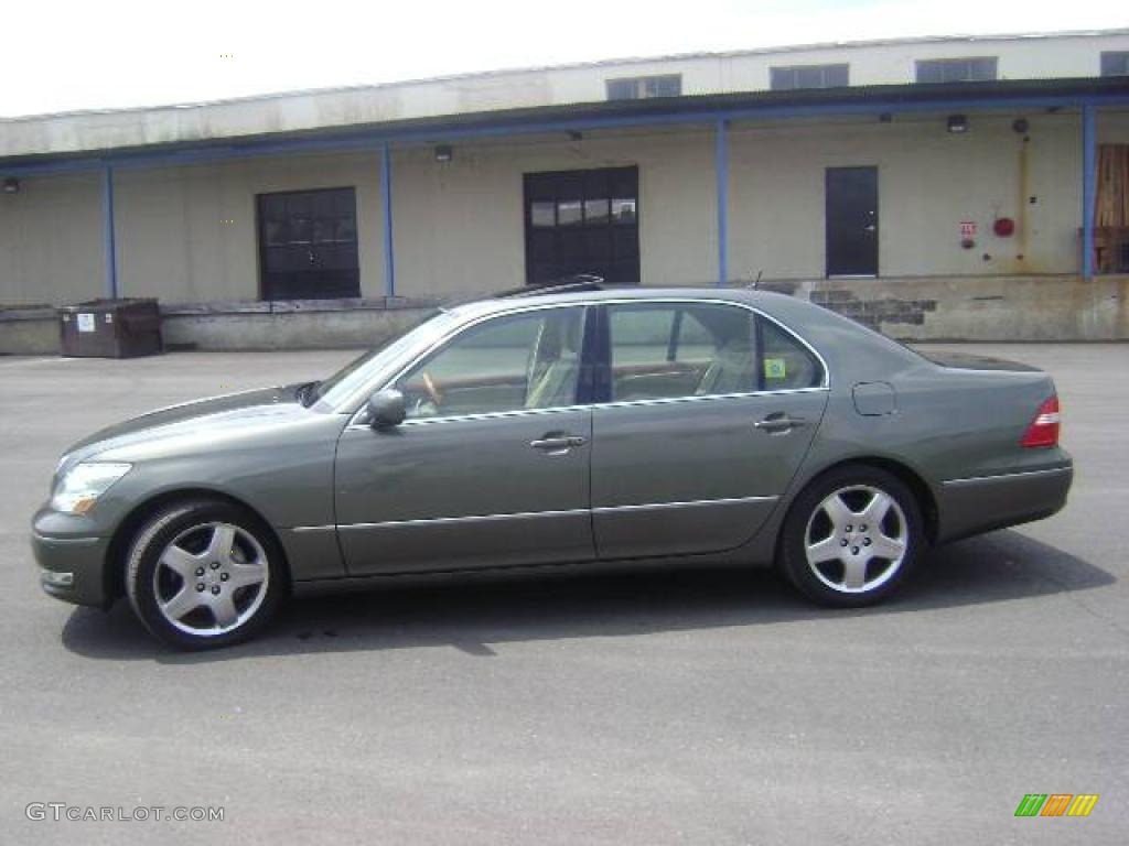 2006 LS 430 - Cypress Green Pearl / Cashmere photo #14