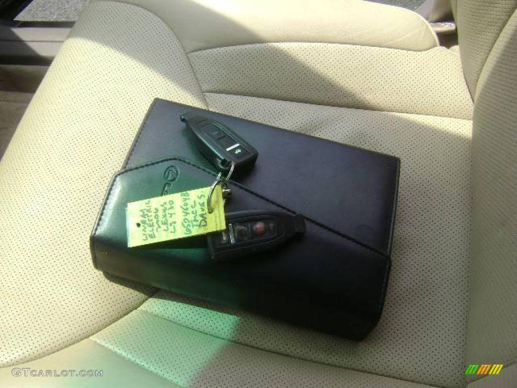2006 LS 430 - Cypress Green Pearl / Cashmere photo #18