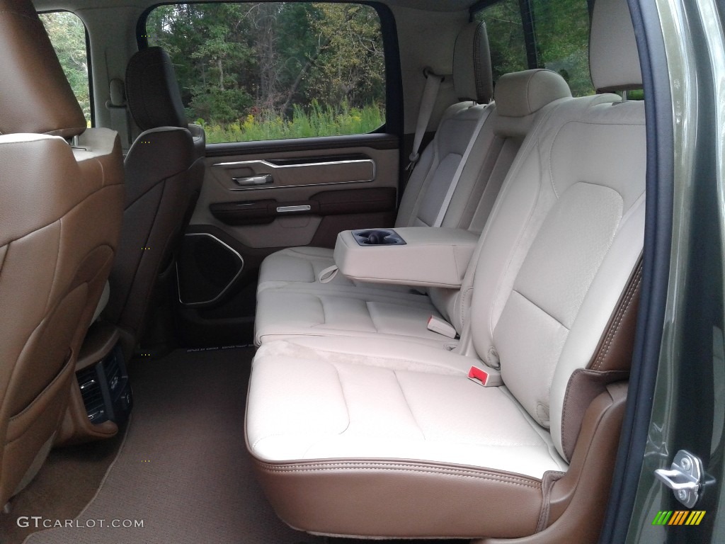 Light Frost Beige/Mountain Brown Interior 2021 Ram 1500 Laramie Crew Cab 4x4 Photo #139977703