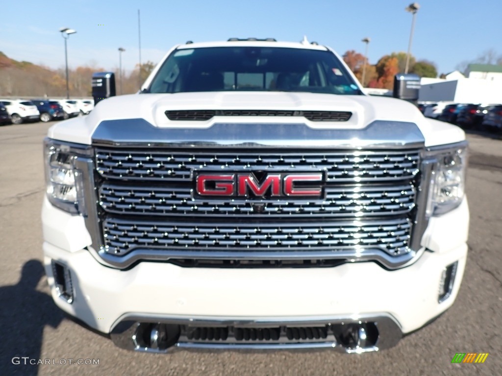 2020 Sierra 2500HD Denali Crew Cab 4WD - White Frost Tricoat / Jet Black photo #2