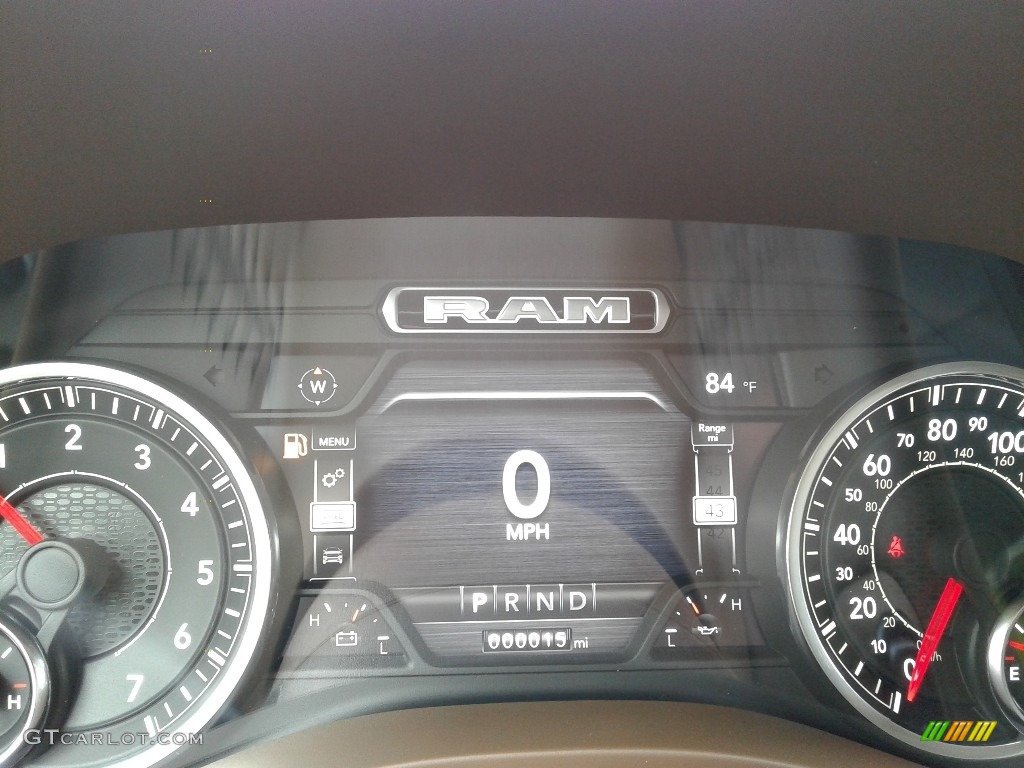2021 Ram 1500 Laramie Crew Cab 4x4 Gauges Photo #139977895