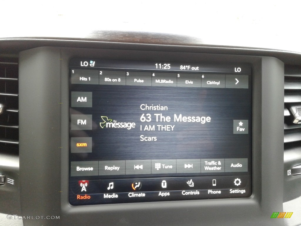 2021 Ram 1500 Laramie Crew Cab 4x4 Audio System Photo #139977940