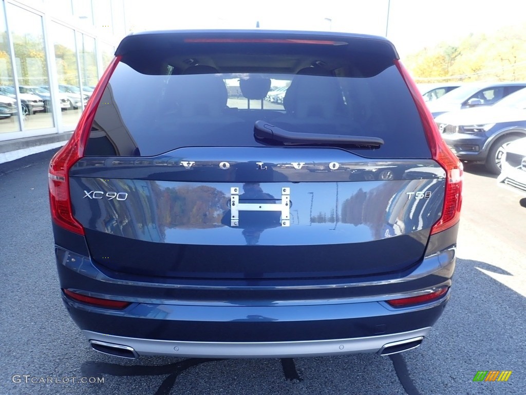 2021 XC90 T5 AWD Momentum - Denim Blue Metallic / Blonde/Charcoal photo #3