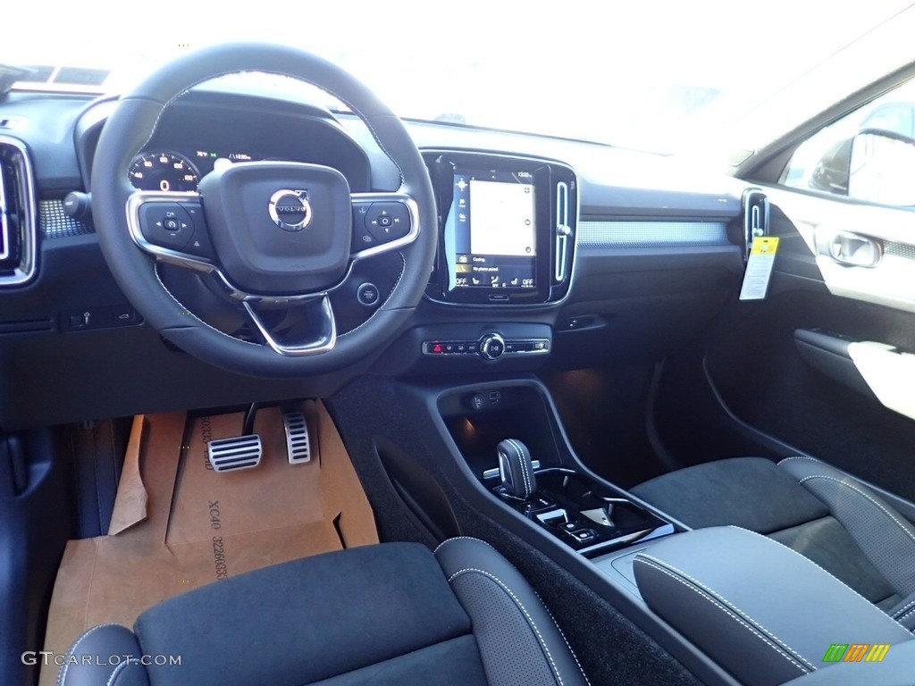 2021 XC40 T5 R-Design AWD - Bursting Blue Metallic / Charcoal photo #10