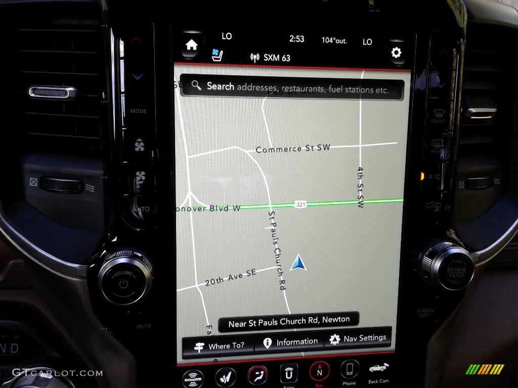 2021 Ram 1500 Laramie Crew Cab 4x4 Navigation Photo #139978858