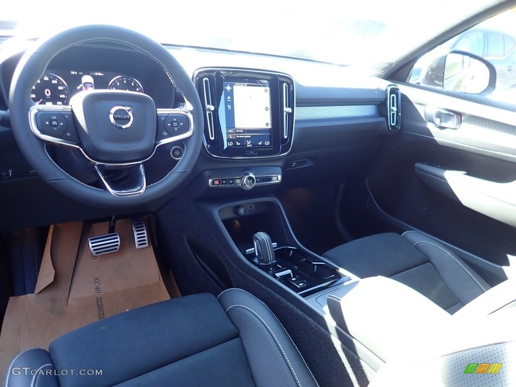 Charcoal Interior 2021 Volvo XC40 T5 R-Design AWD Photo #139979125