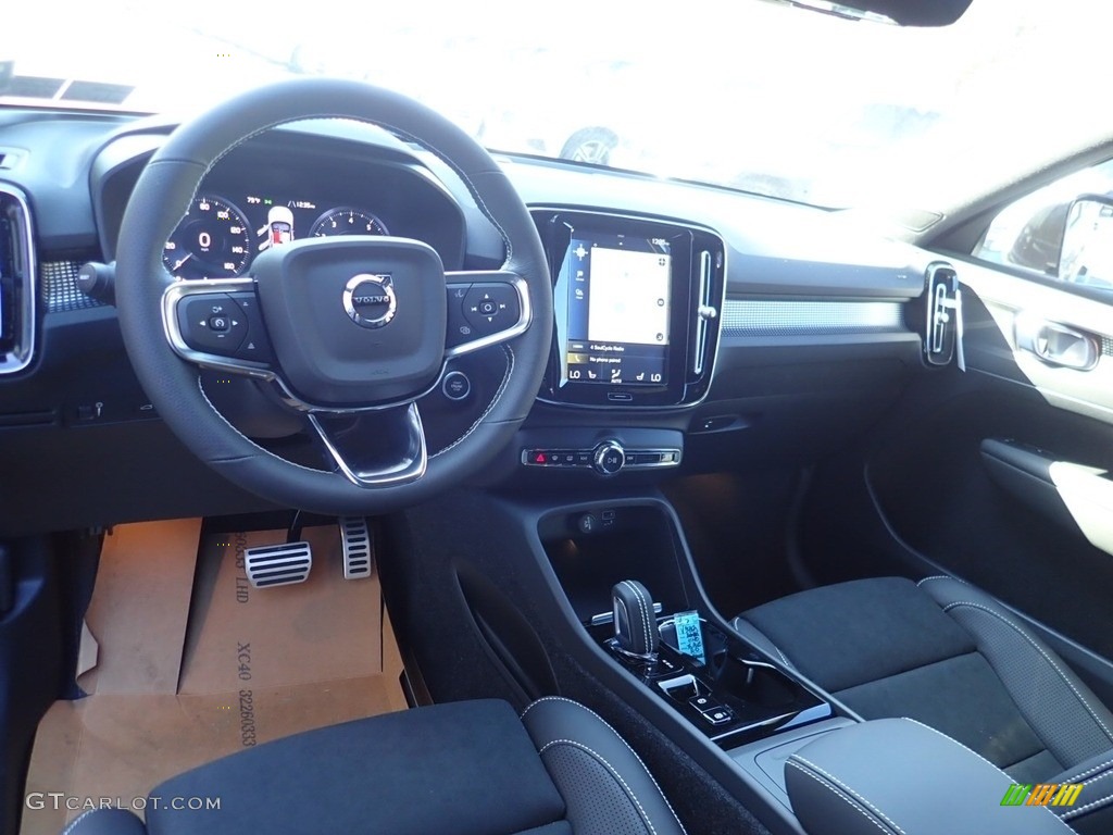 Charcoal Interior 2021 Volvo XC40 T5 R-Design AWD Photo #139979476