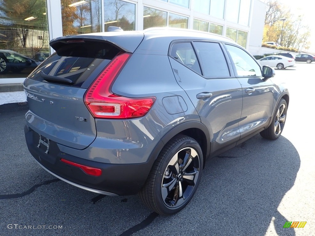 2021 XC40 T5 Momentum AWD - Thunder Grey Metallic / Charcoal photo #2