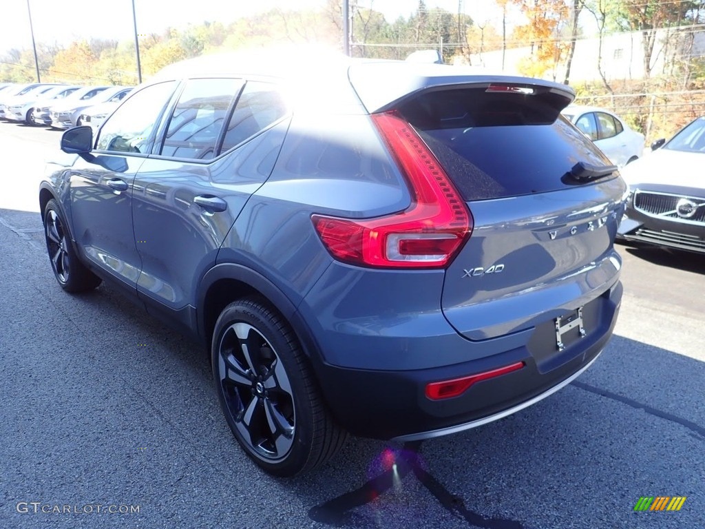 2021 XC40 T5 Momentum AWD - Thunder Grey Metallic / Charcoal photo #4