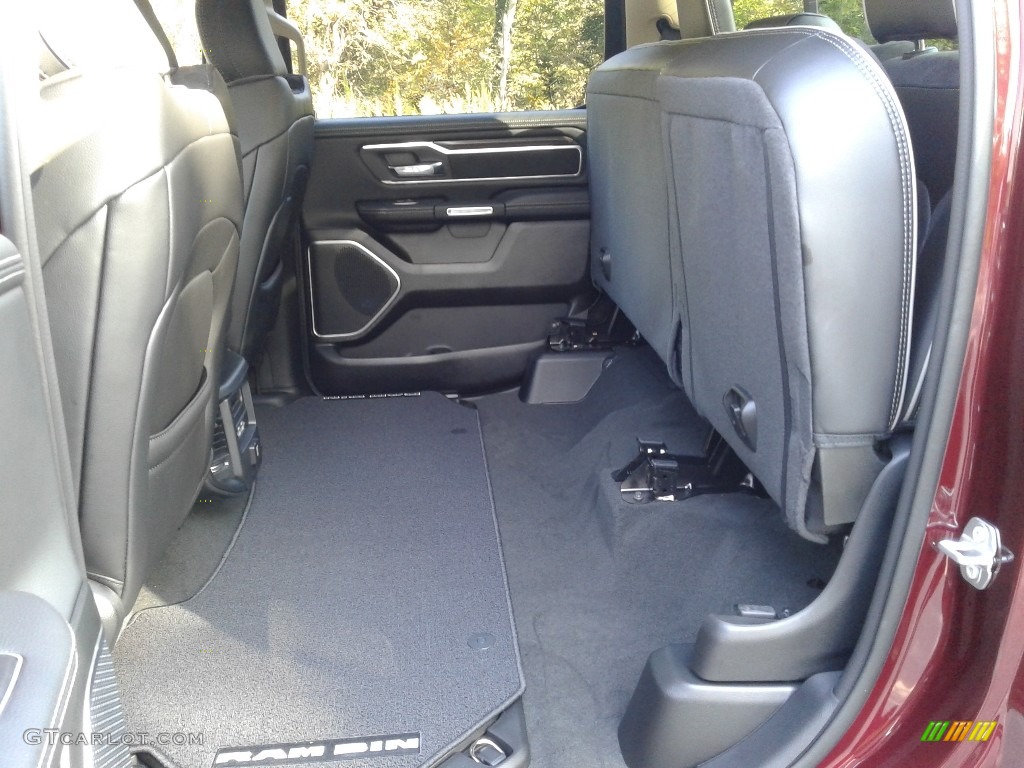 Black Interior 2021 Ram 1500 Laramie Crew Cab 4x4 Photo #139980268