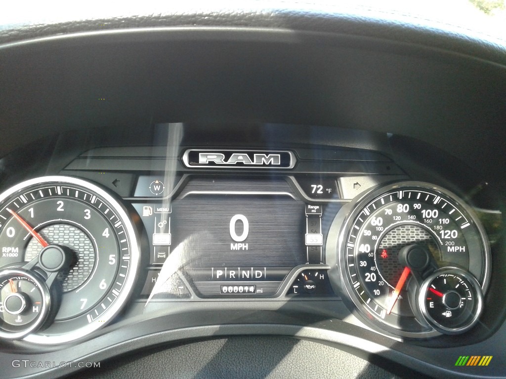 2021 Ram 1500 Laramie Crew Cab 4x4 Gauges Photo #139980412