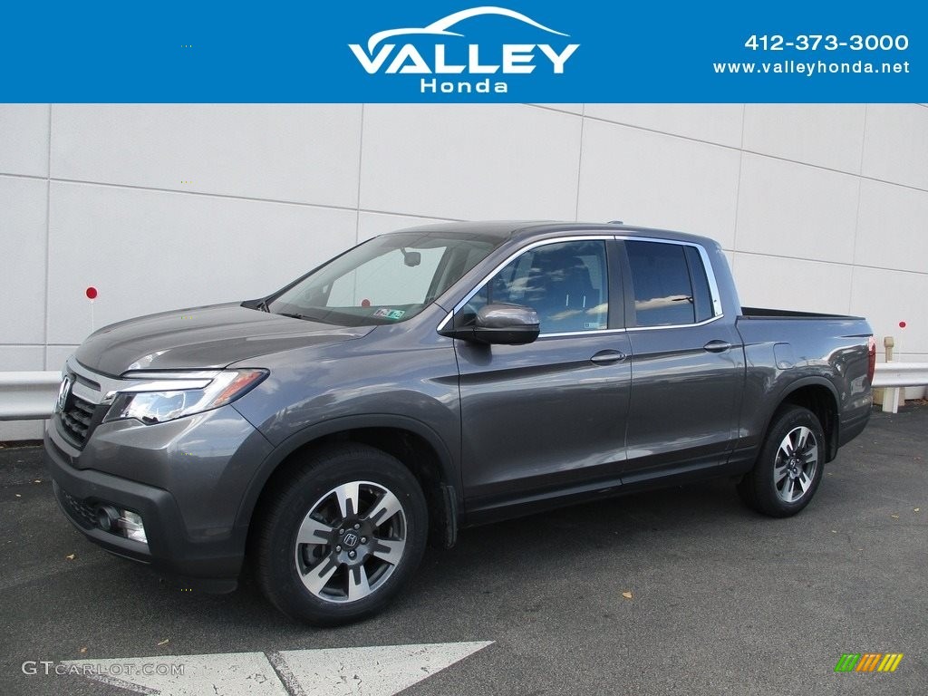 2019 Ridgeline RTL-T AWD - Modern Steel Metallic / Black photo #1