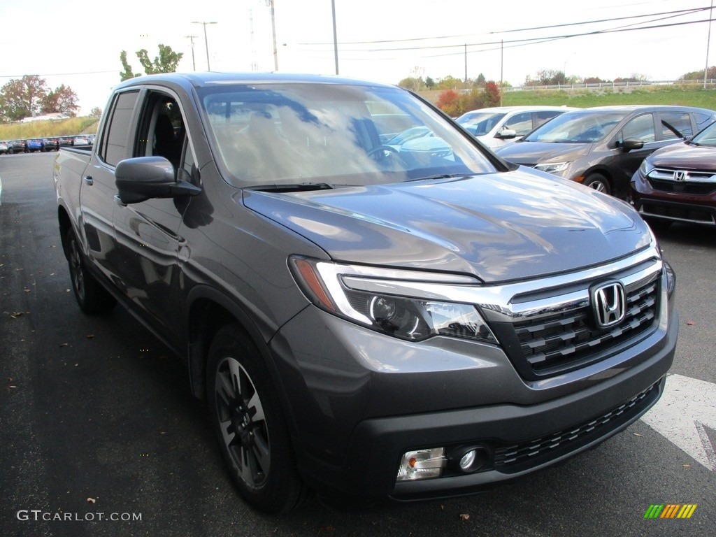 2019 Ridgeline RTL-T AWD - Modern Steel Metallic / Black photo #9