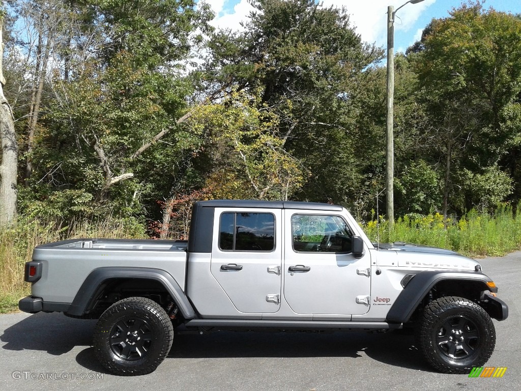 Billet Silver Metallic 2021 Jeep Gladiator Mojave 4x4 Exterior Photo #139980796