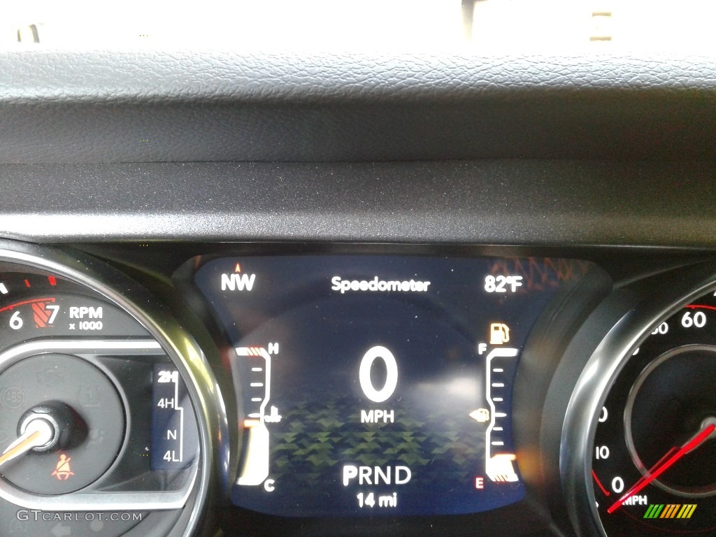 2021 Jeep Gladiator Mojave 4x4 Gauges Photo #139981141