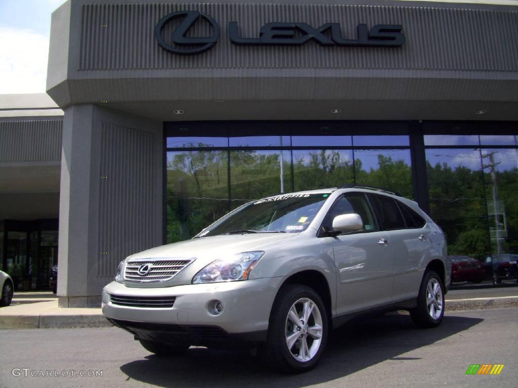 2008 RX 400h AWD Hybrid - Bamboo Pearl / Ivory photo #1