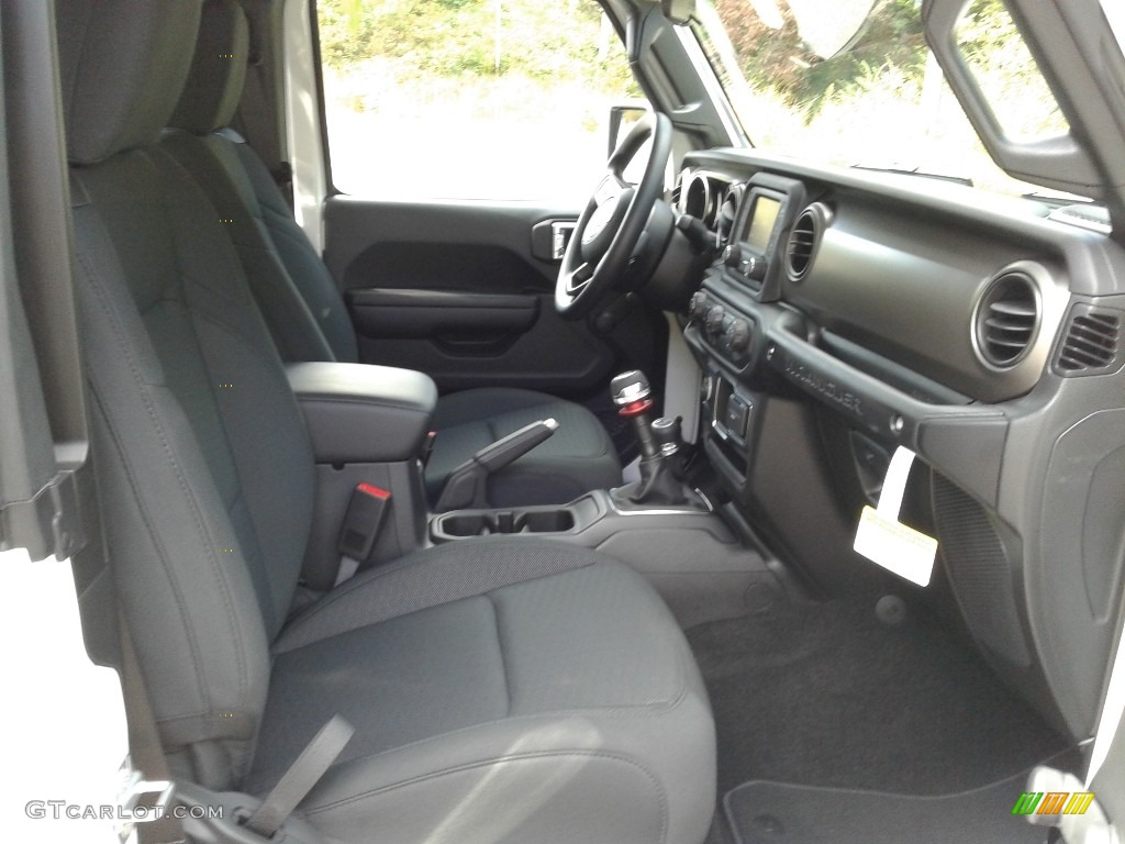 Black Interior 2021 Jeep Wrangler Sport 4x4 Photo #139981600