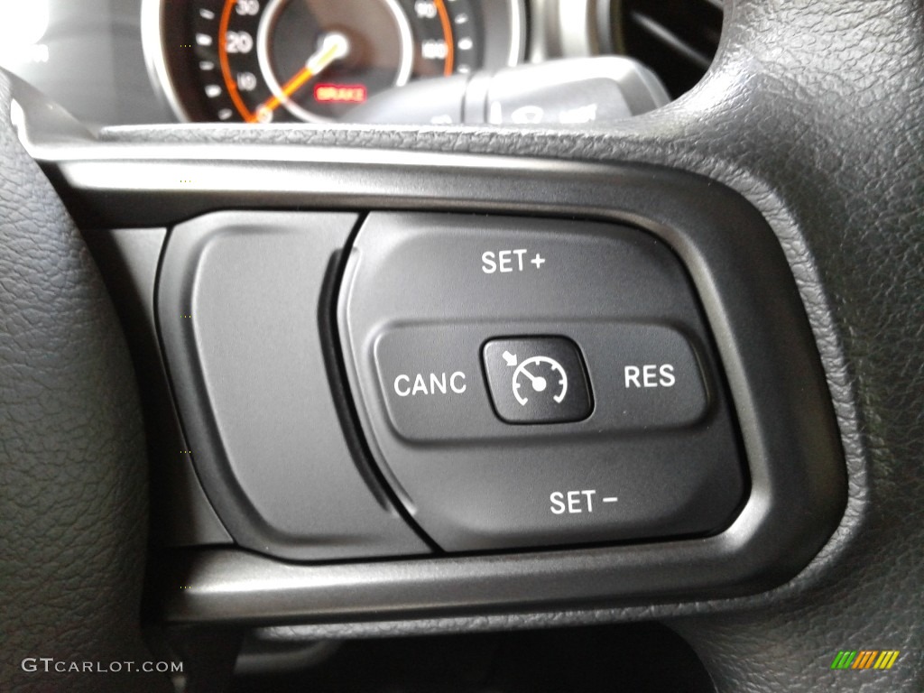 2021 Jeep Wrangler Sport 4x4 Black Steering Wheel Photo #139981669