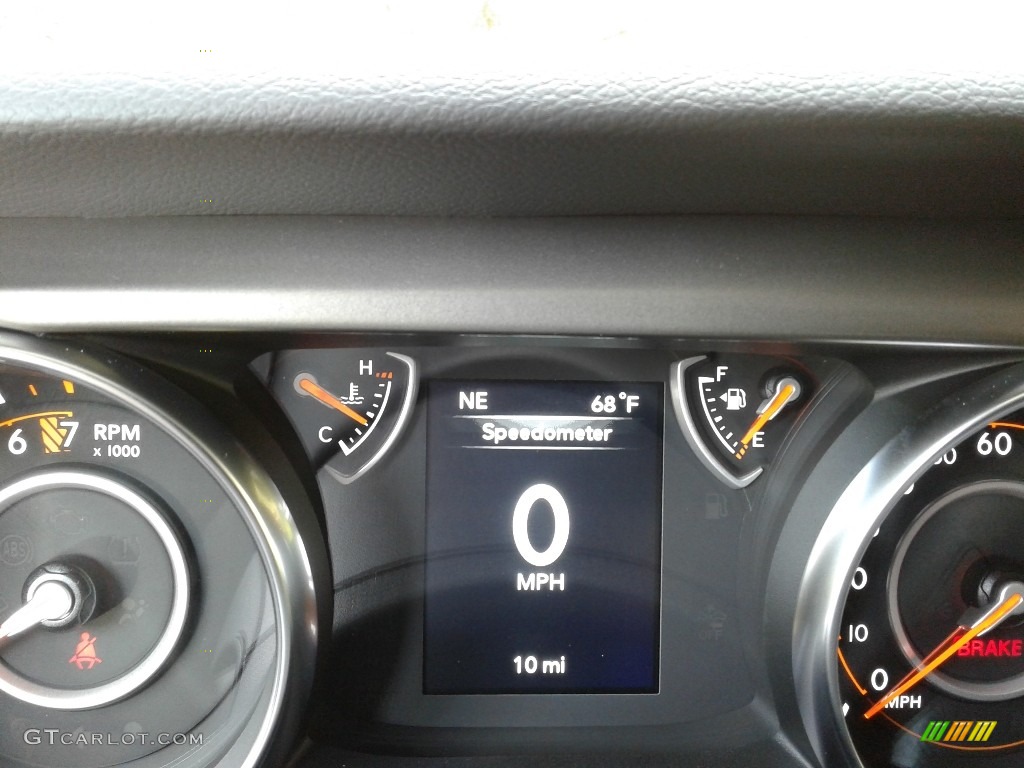 2021 Jeep Wrangler Sport 4x4 Gauges Photo #139981693