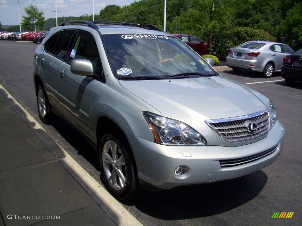 2008 RX 400h AWD Hybrid - Bamboo Pearl / Ivory photo #6