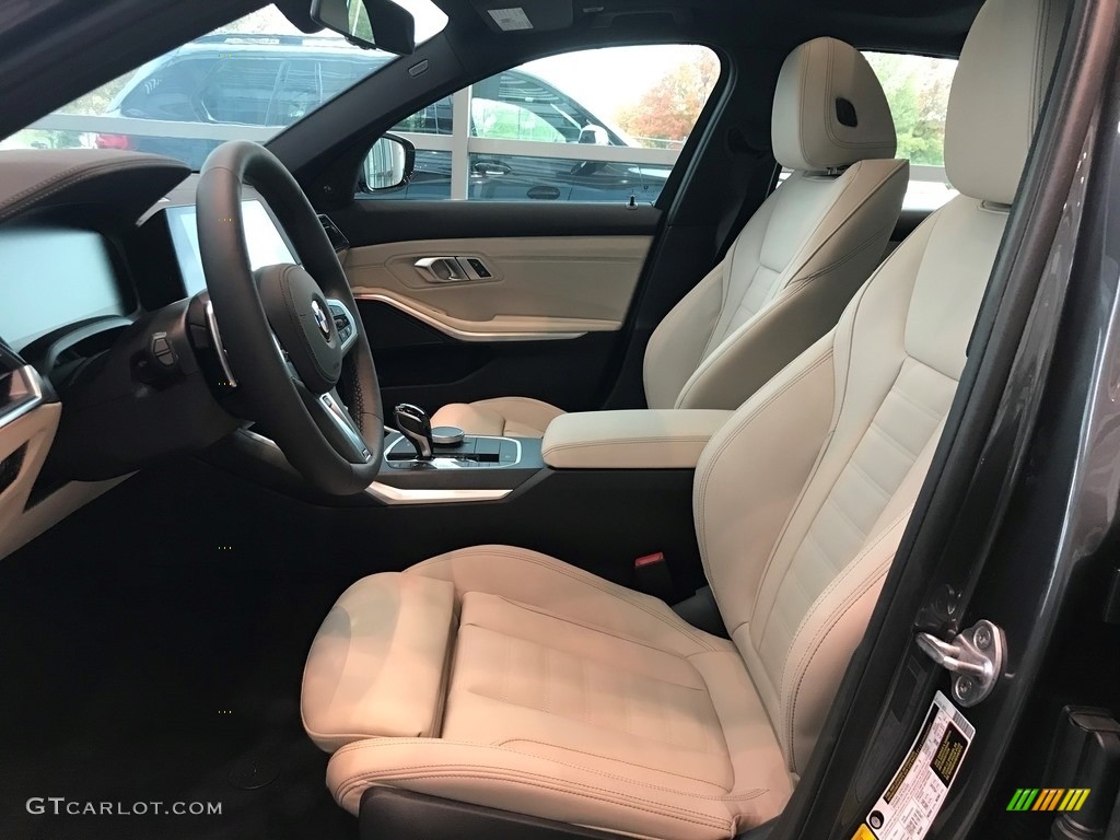 2021 3 Series 330i xDrive Sedan - Mineral Gray Metallic / Canberra Beige photo #3