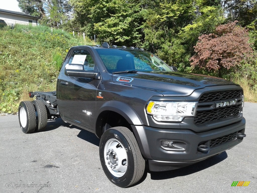 Granite Crystal Metallic 2020 Ram 4500 Tradesman Regular Cab 4x4 Chassis Exterior Photo #139985474