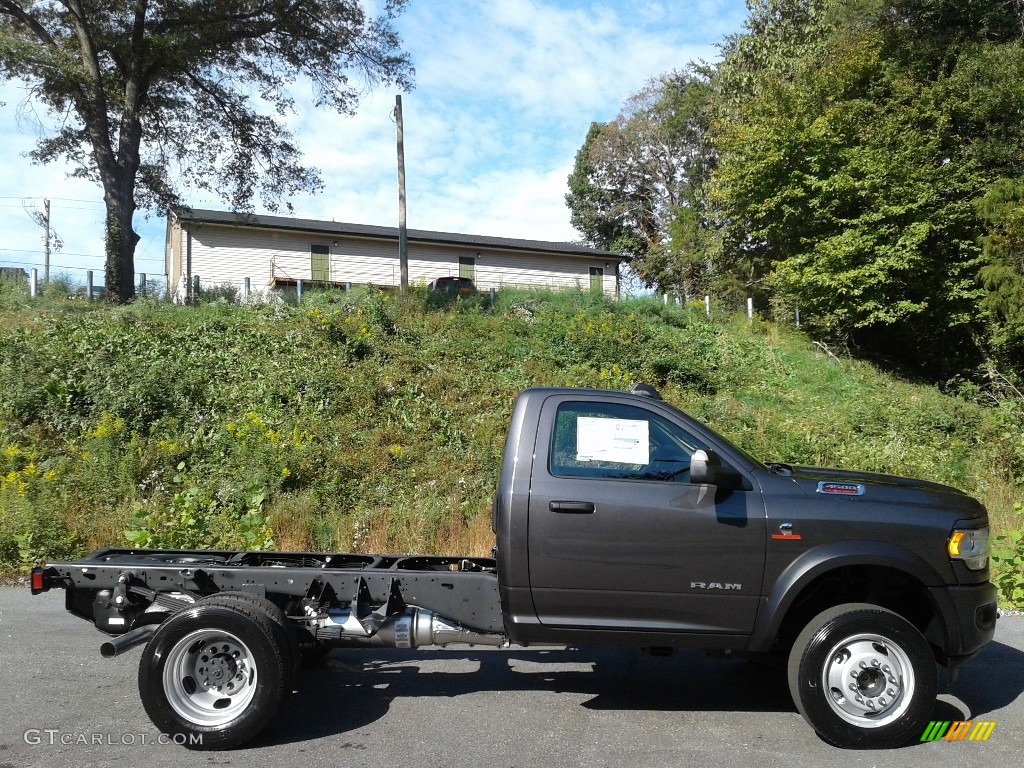 Granite Crystal Metallic 2020 Ram 4500 Tradesman Regular Cab 4x4 Chassis Exterior Photo #139985503