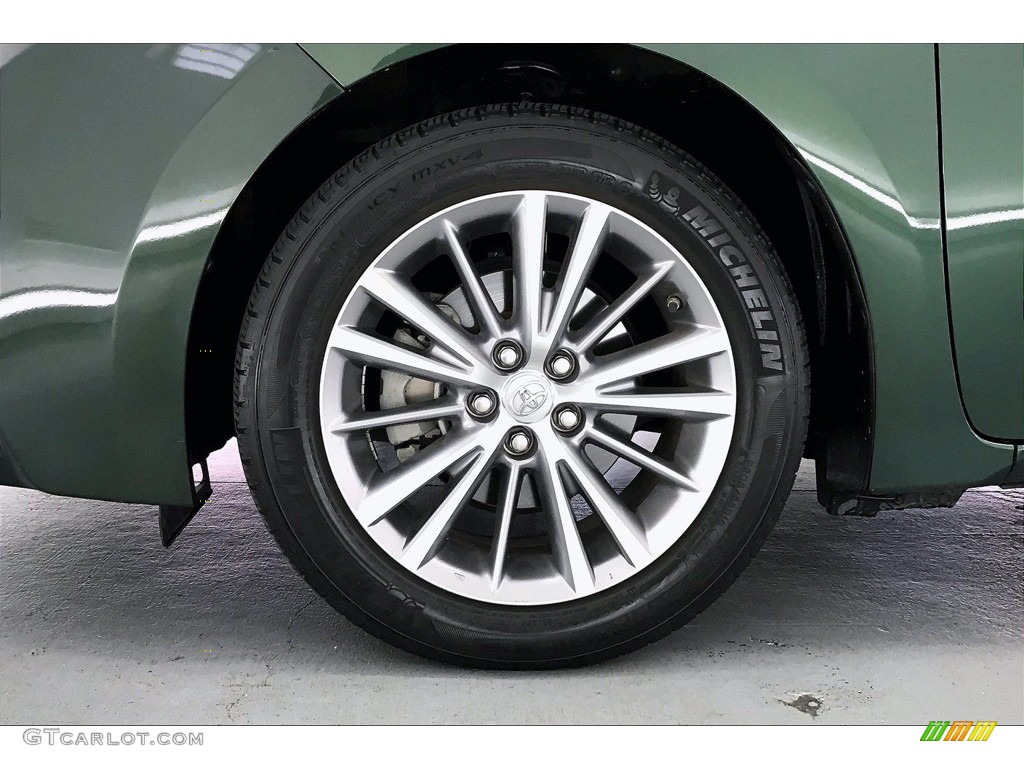 2014 Corolla LE - 4Evergreen Mica / Black photo #8