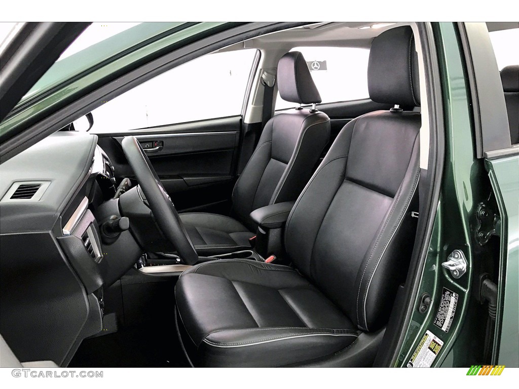 2014 Corolla LE - 4Evergreen Mica / Black photo #18