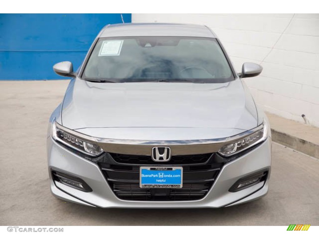 2018 Accord Sport Sedan - Lunar Silver Metallic / Black photo #7