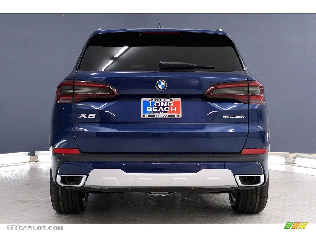 2021 X5 sDrive40i - Phytonic Blue Metallic / Black photo #4