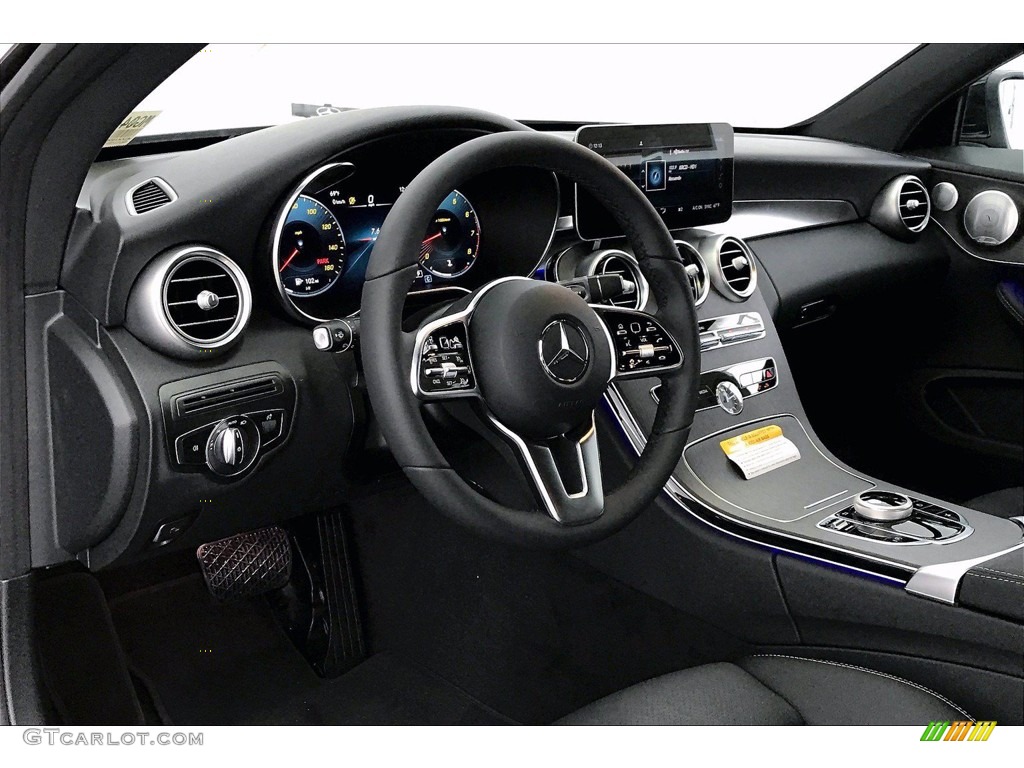 2021 Mercedes-Benz C 300 Coupe Black Dashboard Photo #139988740