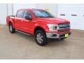 Race Red 2018 Ford F150 XLT SuperCrew 4x4 Exterior