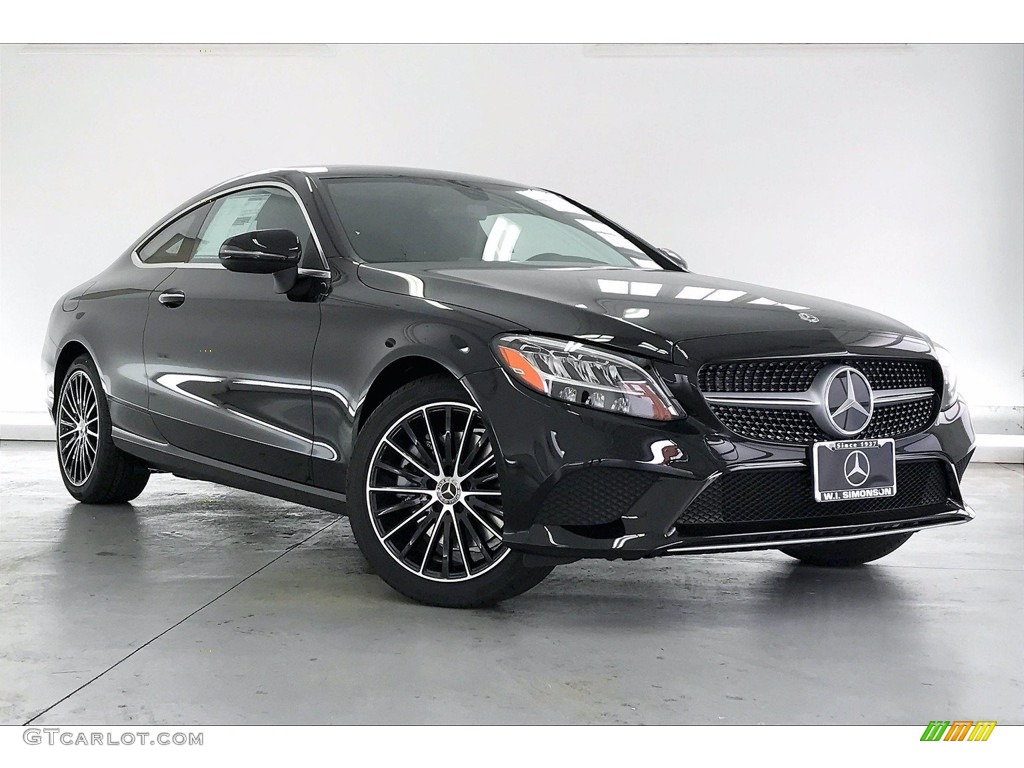 2021 C 300 Coupe - Black / Black photo #12