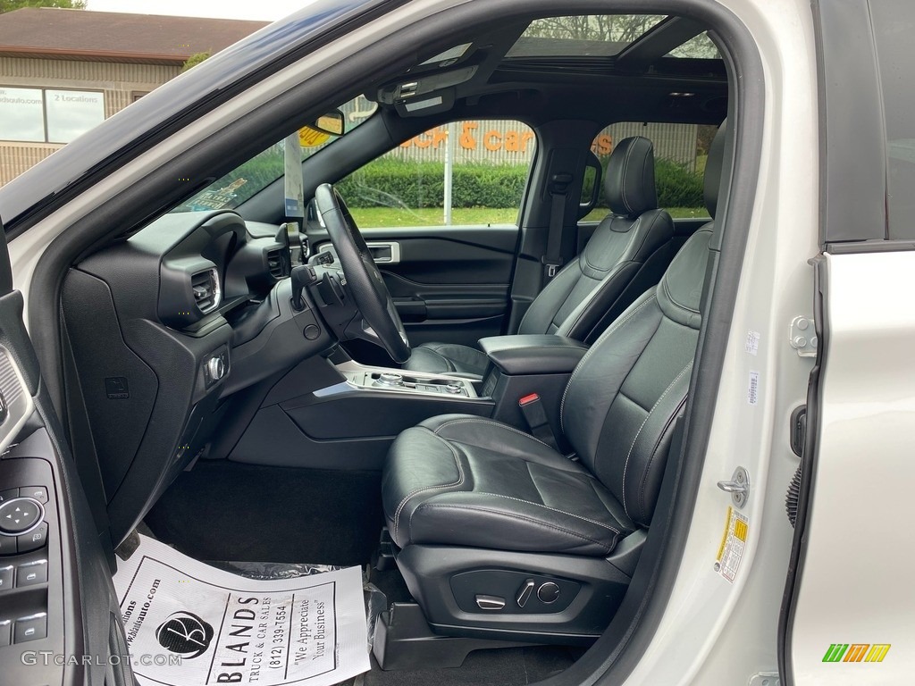 Ebony Interior 2020 Ford Explorer ST 4WD Photo #139988977