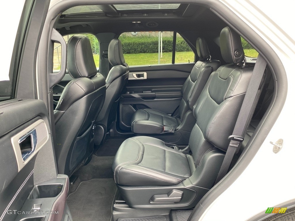 Ebony Interior 2020 Ford Explorer ST 4WD Photo #139989208