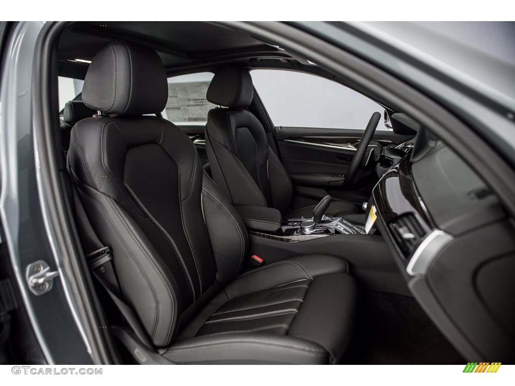 2018 5 Series 530i Sedan - Bluestone Metallic / Black photo #2