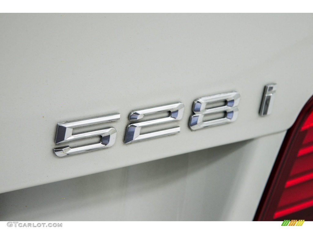 2015 5 Series 528i Sedan - Alpine White / Black photo #6