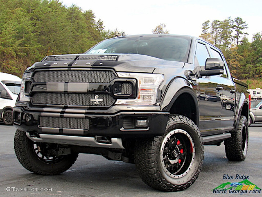 Agate Black 2020 Ford F150 Shelby Cobra Edition SuperCrew 4x4 Exterior Photo #139990291