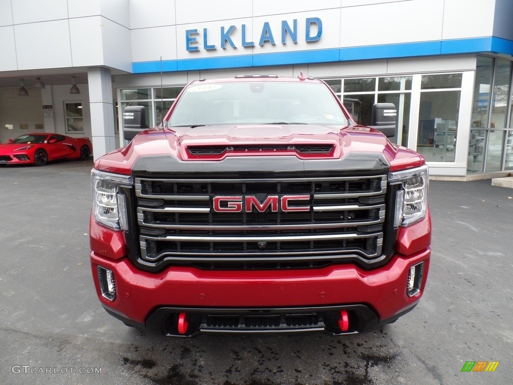 2020 Sierra 2500HD AT4 Crew Cab 4WD - Red Quartz Tintcoat / Jet Black photo #3