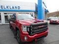 2020 Red Quartz Tintcoat GMC Sierra 2500HD AT4 Crew Cab 4WD  photo #4
