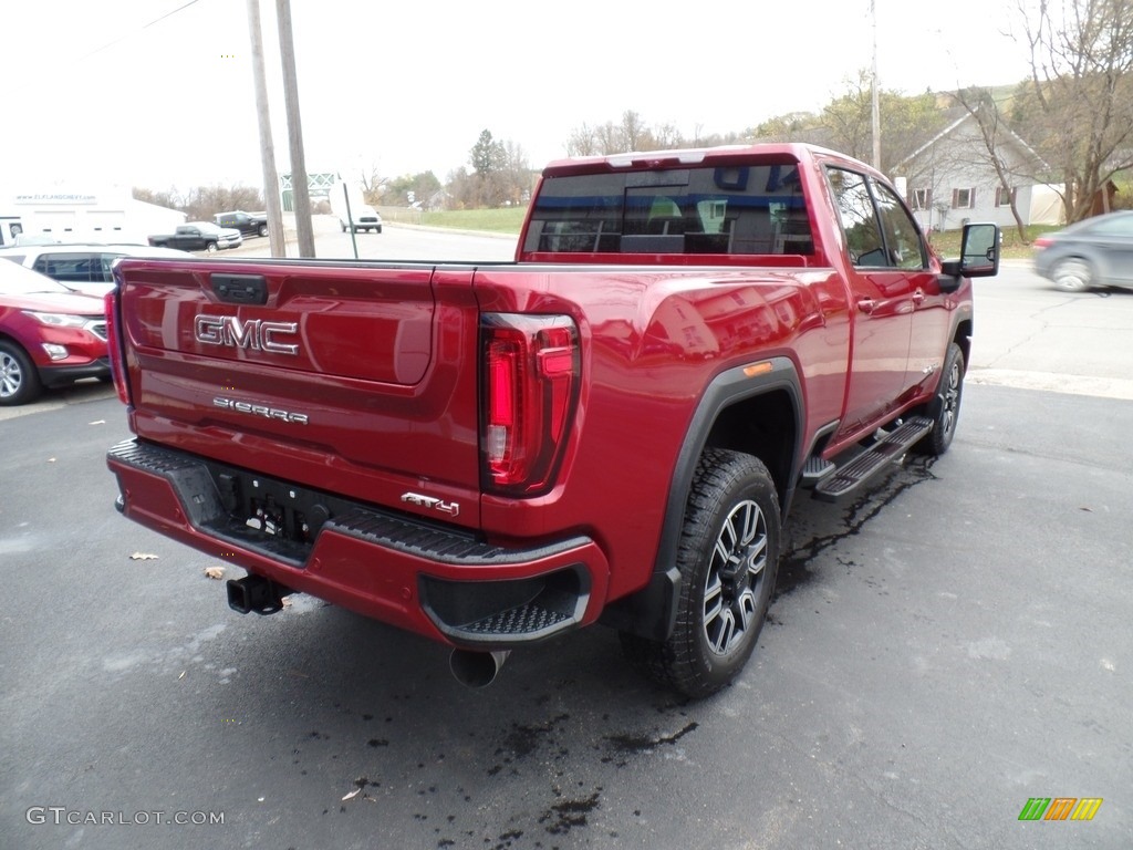 2020 Sierra 2500HD AT4 Crew Cab 4WD - Red Quartz Tintcoat / Jet Black photo #8